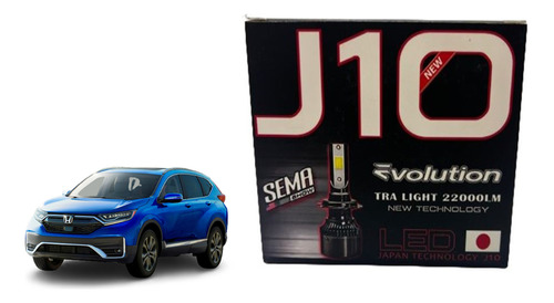 Luces Cree Led 22000lm J10 Honda Cr-v X2 Tc