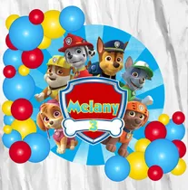 Comprar Fondo Banner Candy Bar Circular Paw Patrol 70x70cm