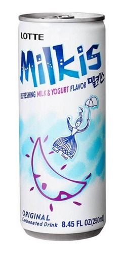 Imagen 1 de 1 de Bebida Coreana Milkis Sabor Original 1 Pz Bebida Carbonatada