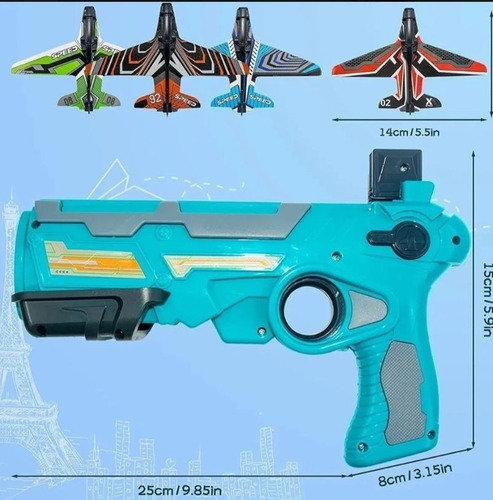 Pistola Lanzadora De Aviones Juguetes