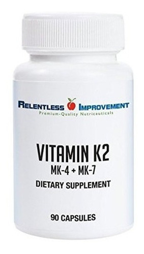 Mejora Implacable De La Vitamina K2 Mk4 Plus Mk7 Vegano