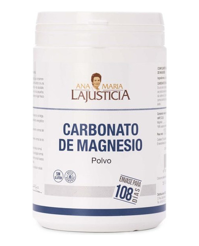 Carbonato De Magnesio 130 Gr Polvo