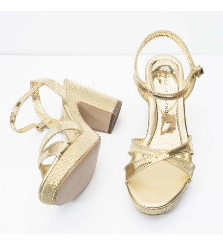 Sandalia Marijo Color Oro D08710174610