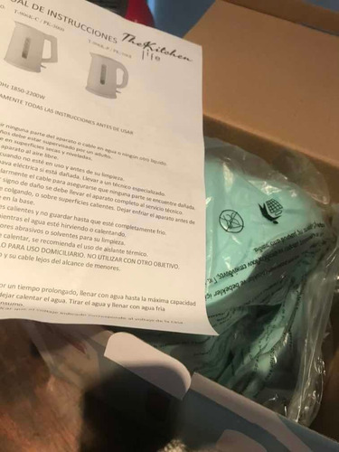 Pava Eléctrica Con Corte Para Mate.