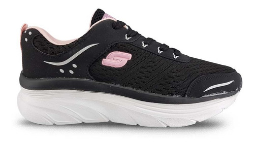 Zapatilla Mujer Soft 8100 Deportiva Acordonada