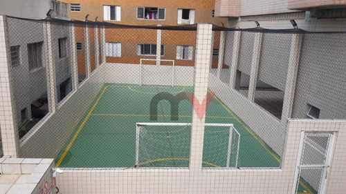 Imagem 9 de 22 de Apartamento À Venda, 92 M² Por R$ 370.000,00 - Tupi - Praia Grande/sp - Ap1034