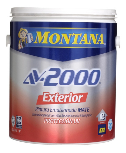 Pintura Caucho Av-2000 Exterior Azul Marino