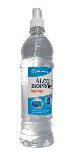 Alcohol Isopropílico 1000ml Con Atomizador Ferrequim