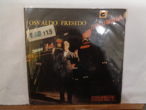 Osvaldo Fresedo Y Su Orquesta Tipica Simple Con Tapa C 