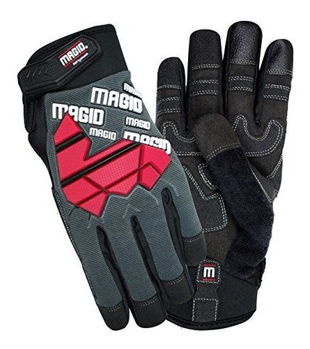 Magid Guante Y Seguridad Pgp47tl Impacto Utiles Guantes Gran