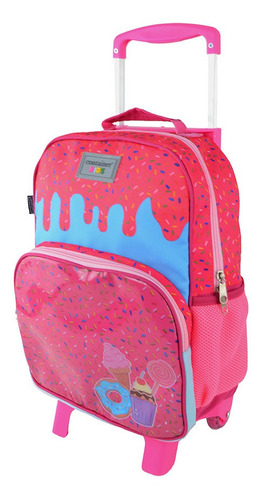 Mochilete Infantil Dermiwil Confete Container Kids Rosa - 52