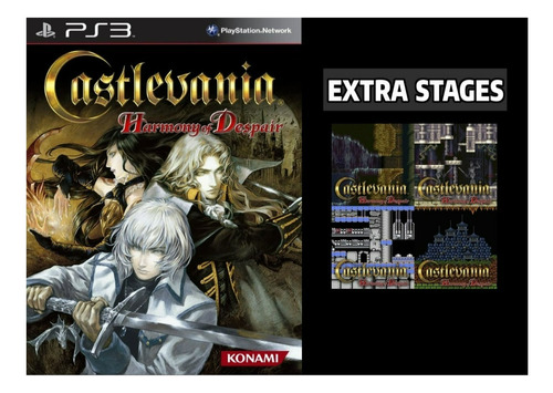 Castlevania Harmony Of Despair + Extra Stages ~ Ps3 Español