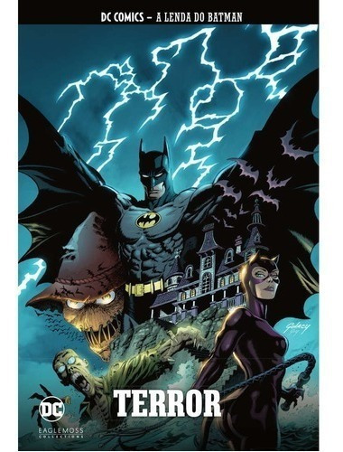 Terror, De Dc Comics. Série A Lenda Do Batman Editora Eaglemoss, Capa Dura, Edição 53 Em Português, 2021