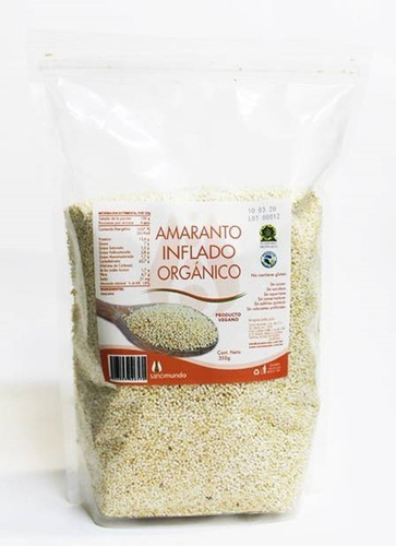 Amaranto Inflado Orgánico 350g