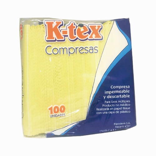 Compresas Descartables Odontológicas K-tex (500 Unidades)