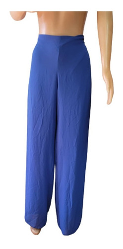 Pantalon De Gasa Forrado Colores  T L A Xxl 