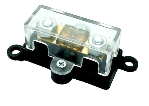 Porta Fusível Midi De Som Automotivo E 3 Fusíveis 70 Amperes