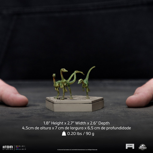 Estátua Compsognathus - Jurassic World - Icons