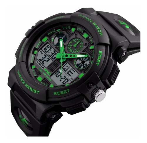 Imagen 1 de 8 de Reloj Digital Tipo Militar Hombre Sport Navy Seal Sumergible