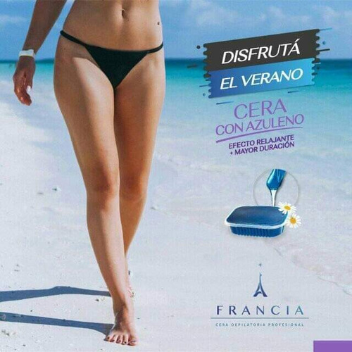 Cera Azul Francia Elastica