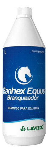 Shampoo Banhex Equus Branqueador - 1 Litro