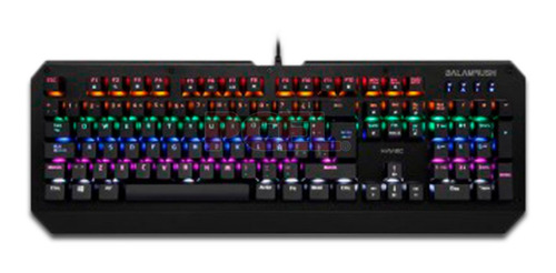 Teclado Gaming Havoc Balam Rush Br-929660 Retroiluminado