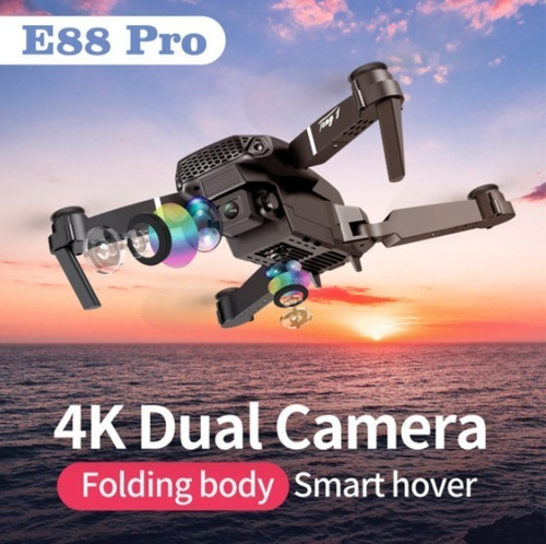 Dron E88 Pro con cámara dual 4k Full HD Wifi y GPS