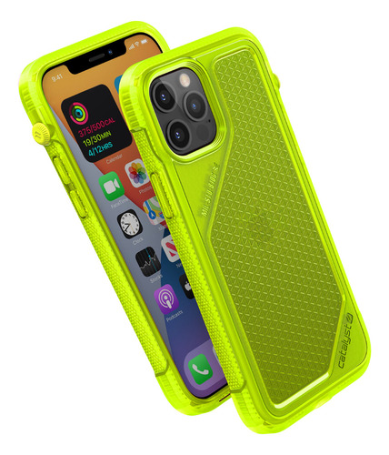 Carcasa Antigolpe Para iPhone 12 / 12 Pro Marca Catalyst / Modelo Vibe - Fluor