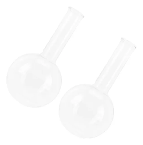 Frasco De Vidrio Borosilicato, Frasco De Fondo Redondo Para