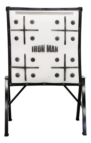 Iron Man 30 - Objetivo De Rango Personal Con Soporte De Acer