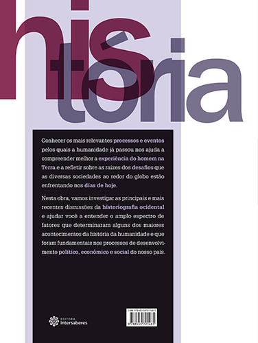 História, de Cruz, Gisele Thiel Della. Coleção EJA: Cidadania Competente Editorial Editora Intersaberes Ltda., capa mole em português, 2018