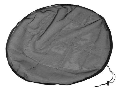 Cubierta De Malla Con Cordón Para Barril De Lluvia, Filtro D