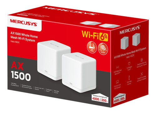 Router Inalambrico Wi-fi 6 Doble Banda Mesh Ax1500