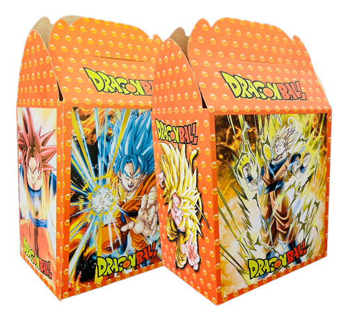 Kit De Fiesta Dragon Ball Z 81 Pz Desechable 20 Invitados