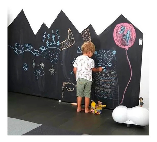 Imagen 1 de 4 de Vinilos Decorativos Pizarron Infantiles Murales