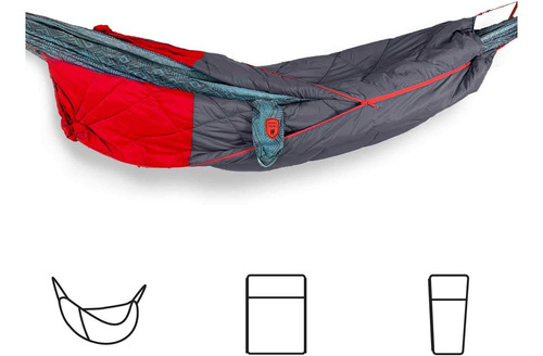 360 Thermaquilt Hamaca 3 En 1 Underquilt, Manta Y Saco De Do