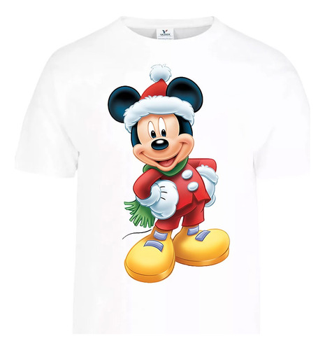 Camisetas De Mickey Mouse Diseños De Navidad #3 Increíbles