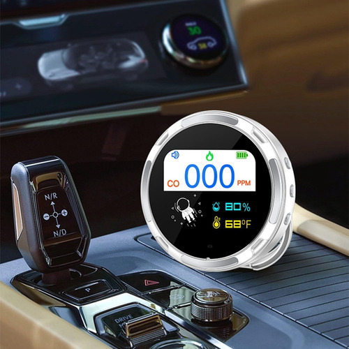 Detector De Alarma De Monóxido De Carbono Hd10 Portátil Domé