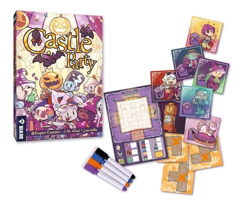 Imagen 2 de 3 de Castle Party -juego De Mesa - Español-