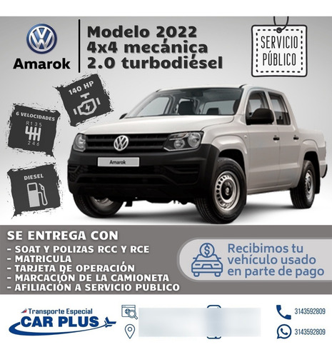 Imagen 16 de 16 de Nueva 2022 Volkswagen Amarok Entrega Inmediata 2.0