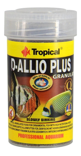 Ração Tropical D-allio Plus Granulat 60g