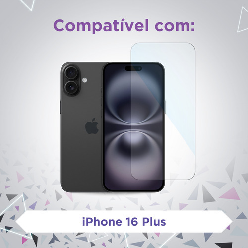 Película Tech Vidro Para iPhone 16 Plus (rhinow)