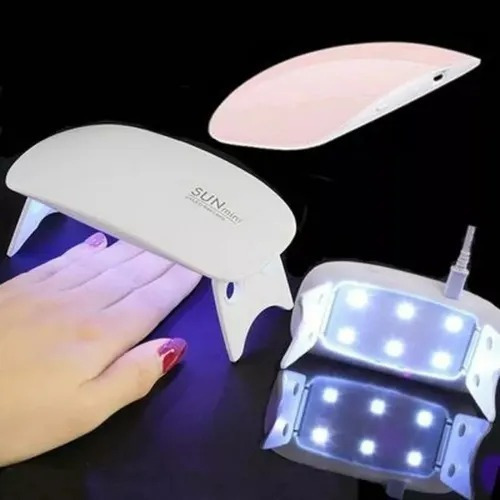 Lampara Led Usb Sun Mini Portátil Uñas Gelish Esmalte