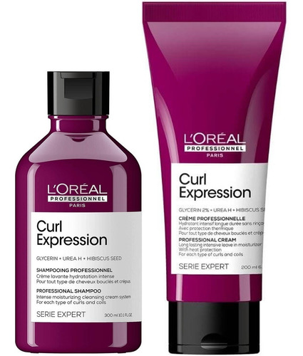 Shampoo Y Acondicionador Para Crespos Loreal Curl Expression