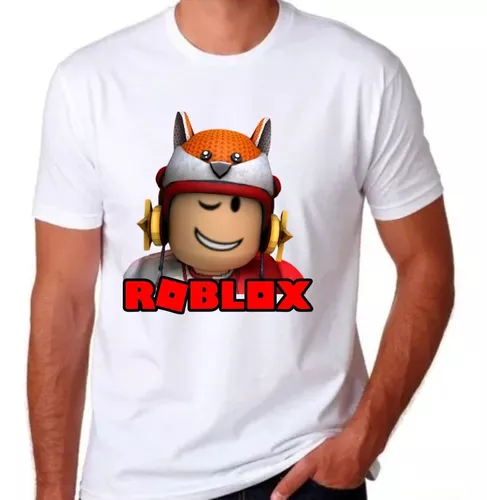 Camiseta Roblox Infantil Logo Camisa Juvenil Jogo Game Festa