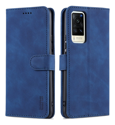 Funda Para Vivo X60 Pro Skin Feel Calf Texture