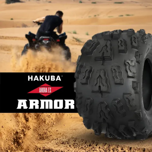 Llanta Para Cuatrimoto 21x7-10 P347 Tl 25j 4pr Hakuba- Armor