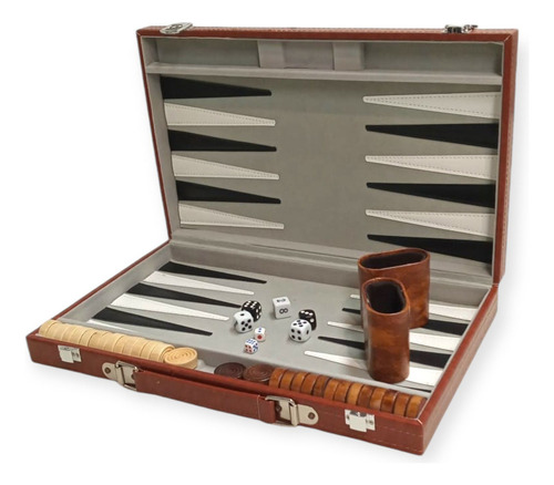 Backgammon Set Juegos De Mesa Clásico 15 Pulgadas