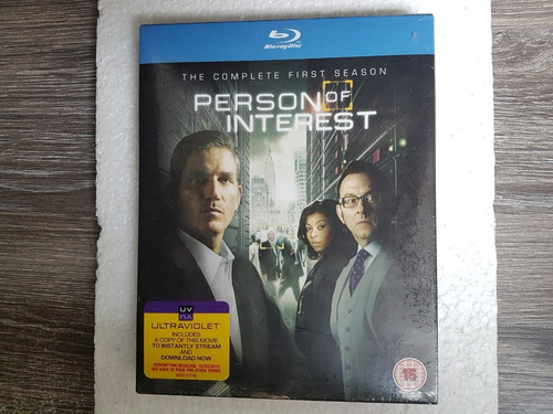 Blu Ray Person Of Interest 1º E 2ª Temporada Dub/leg Lacrado