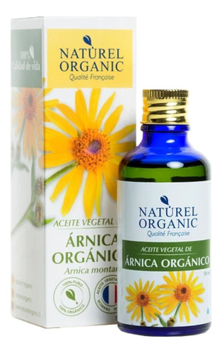 Aceite De Árnica Naturel Organic Para Masajes 100% Vegetal